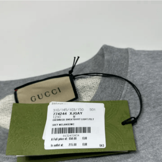 Gucci Gucci crew neck sweatshirt Size US M / EU 48-50 / 2 - 4 Thumbnail