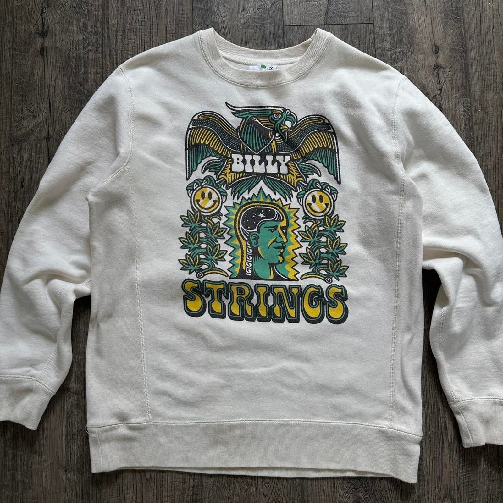 Band Tees × Other Billy Strings Fall 2021 Concert Tour Merch Crewneck Size US M / EU 48-50 / 2 - 4 Thumbnail