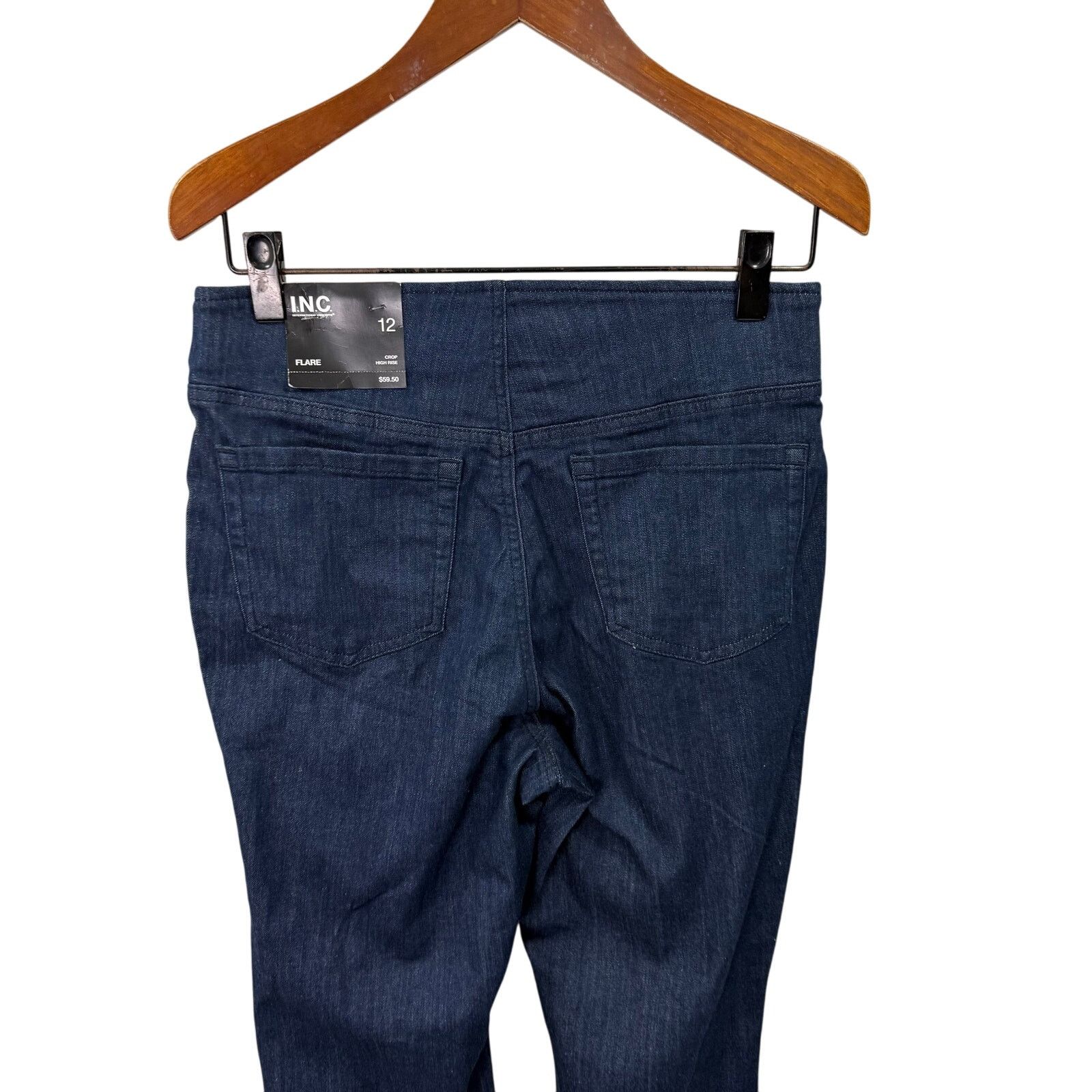 Macys INC International Concepts Women’s Jeans sz 12 NEW #G651 Size 34" / US 12 / IT 48 - 5 Thumbnail