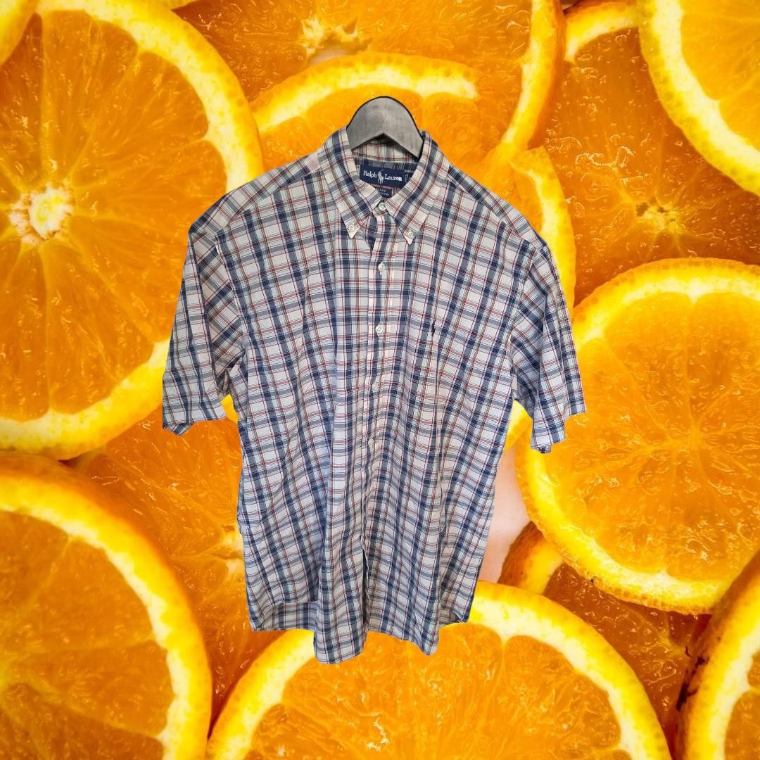 Ralph Lauren Ralph Lauren Blake Plaid Blue, White and Red Button Down Siz Size US XL / EU 56 / 4 - 1 Thumbnail