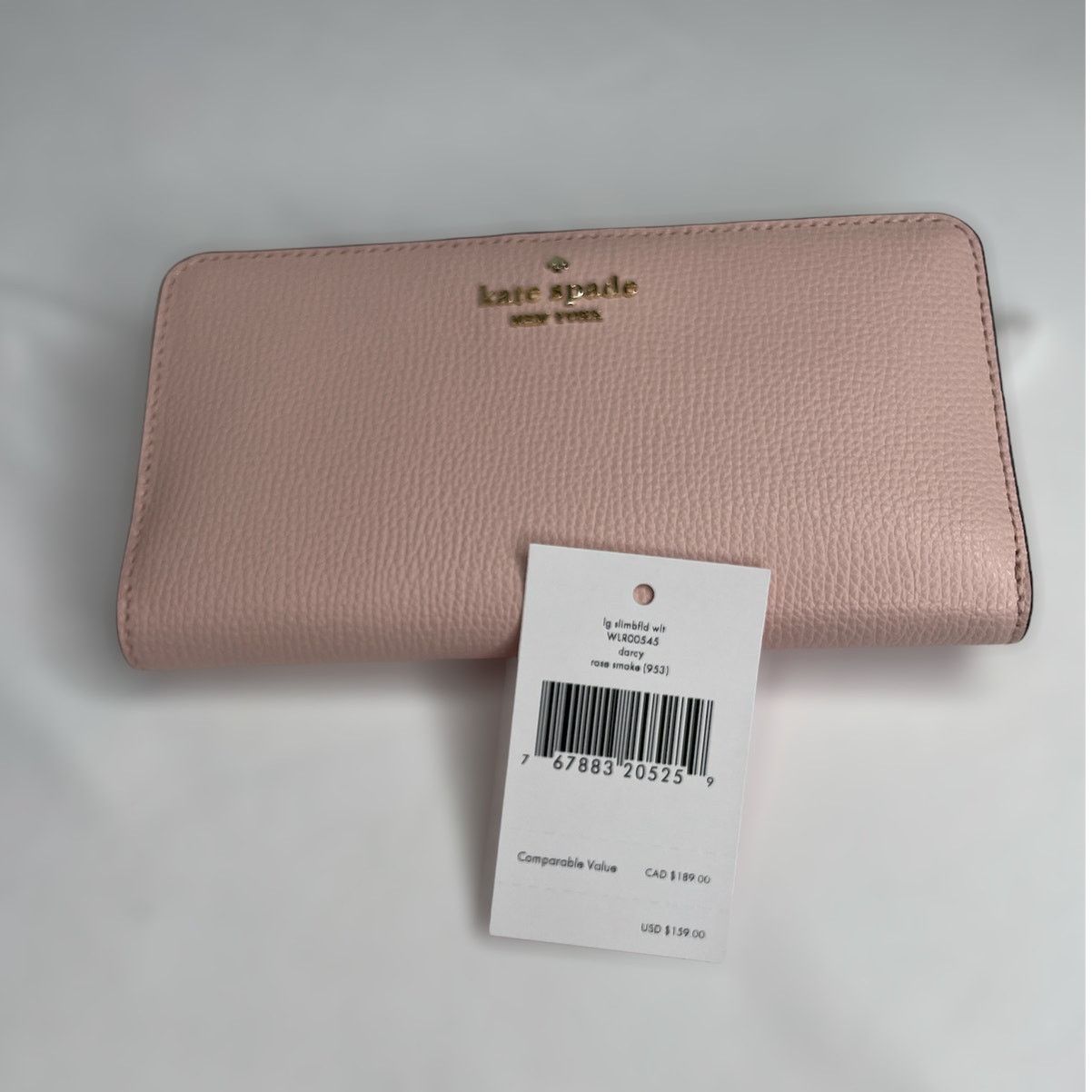 Kate Spade Kate Spade darcy large slim bifold wallet Rose Smoke Size ONE SIZE - 5 Thumbnail
