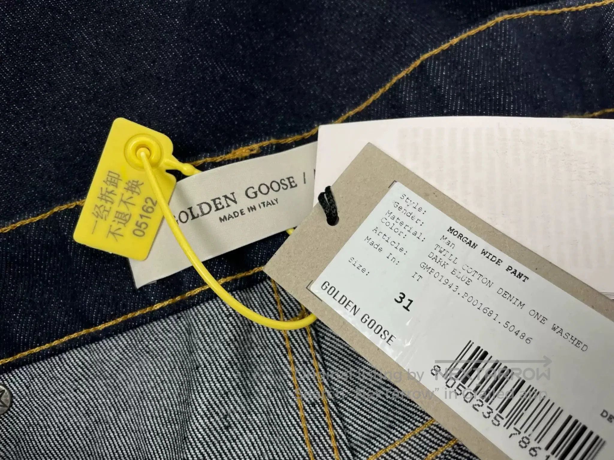 Golden Goose Golden Goose GGDB Morgan Wide Jeans. Size 31" - 6 Thumbnail
