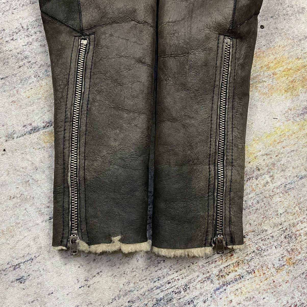 Helmut Lang Helmut lang asymmetric hooded shearling leather jacket Size M / US 6-8 / IT 42-44 - 22 Thumbnail