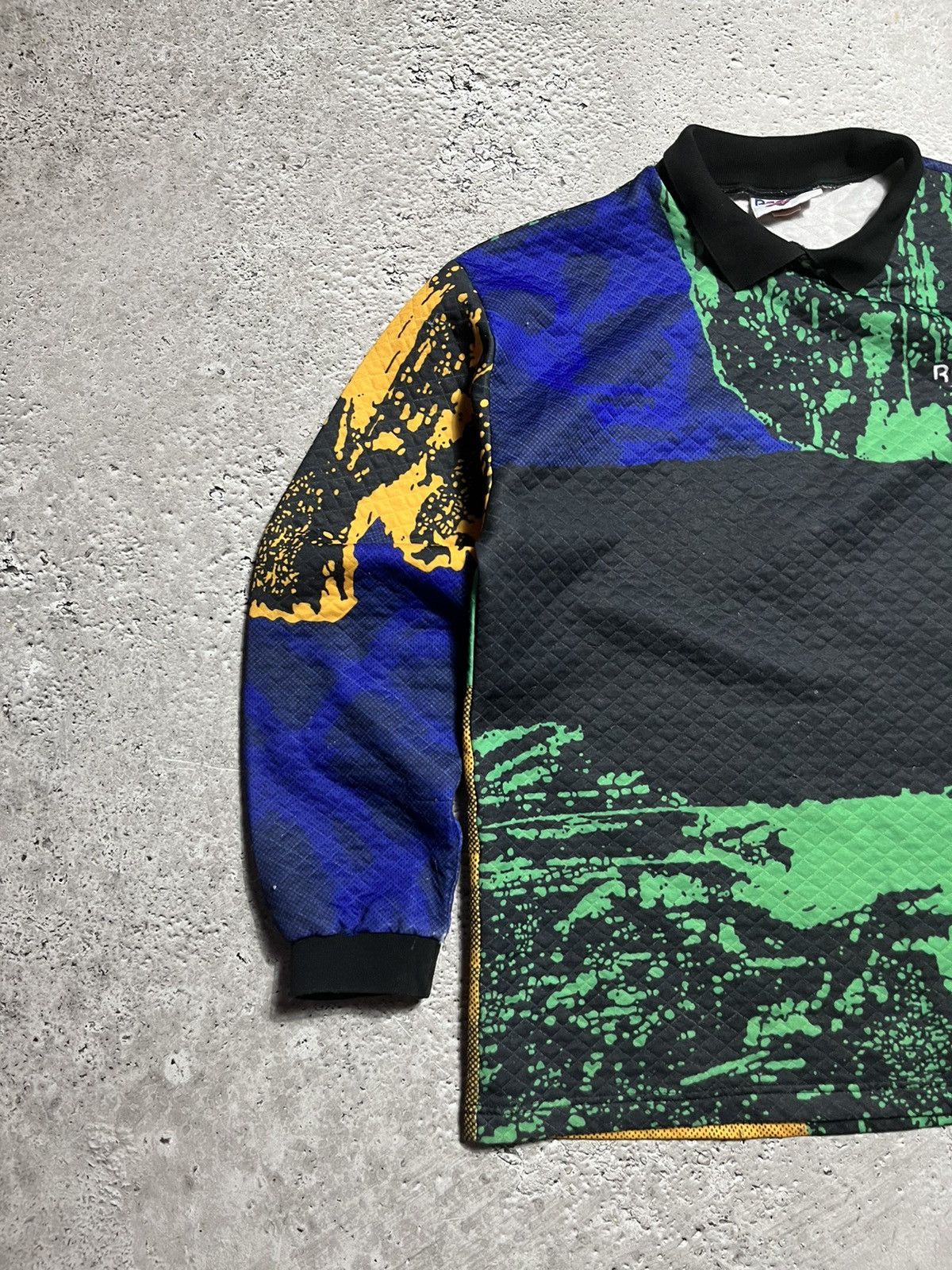 Vintage Vintage Reebok Goalkeeper Jersey – Rare 90s Retro Football Size US L / EU 52-54 / 3 - 3 Thumbnail