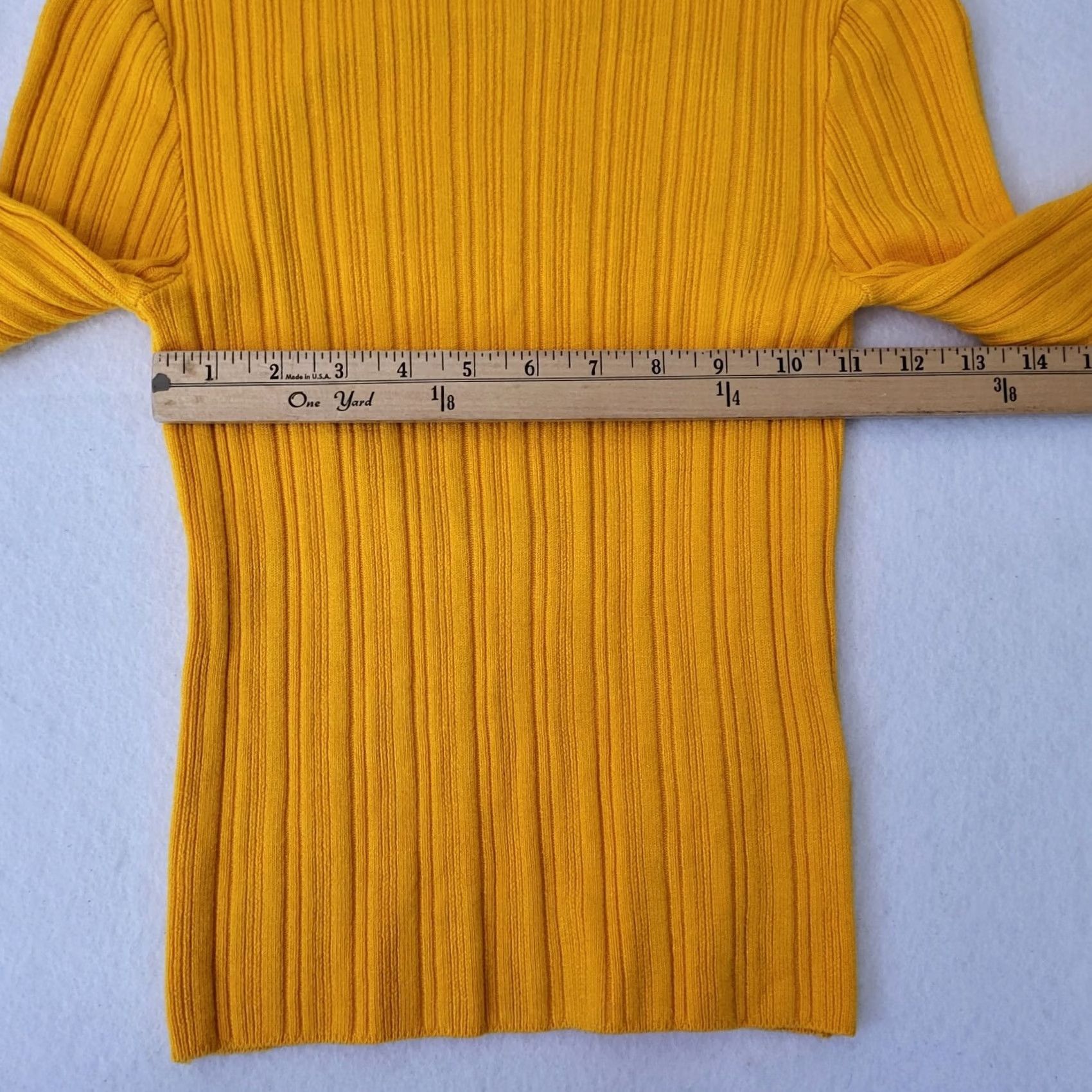 Bdg BDG Women's Yellow Kiara Open-back Sweater Top XS Regular Size XS / US 0-2 / IT 36-38 - 3 Thumbnail