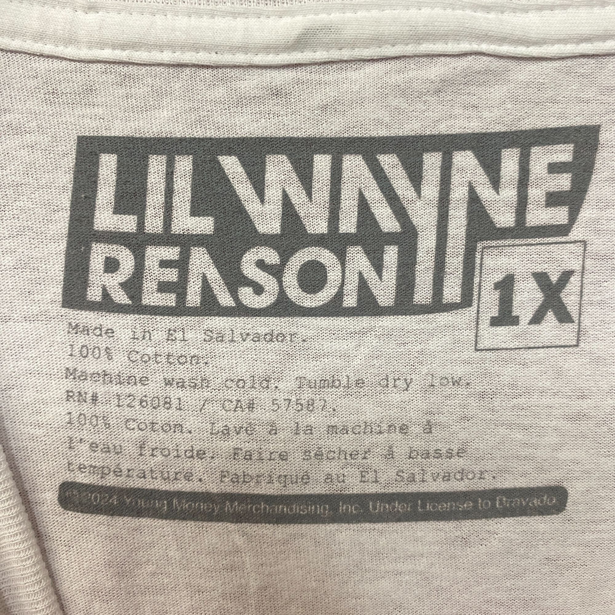 Lil Wayne Reason Lil Wayne A Milli Graphic Design T-Shirt 1X Size US XL / EU 56 / 4 - 4 Thumbnail