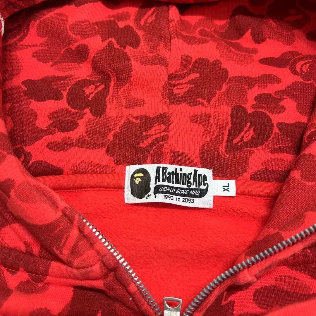 Bape BAPE CAMO SHARK FULL ZIP HOODIE Size US XL / EU 56 / 4 - 3 Thumbnail