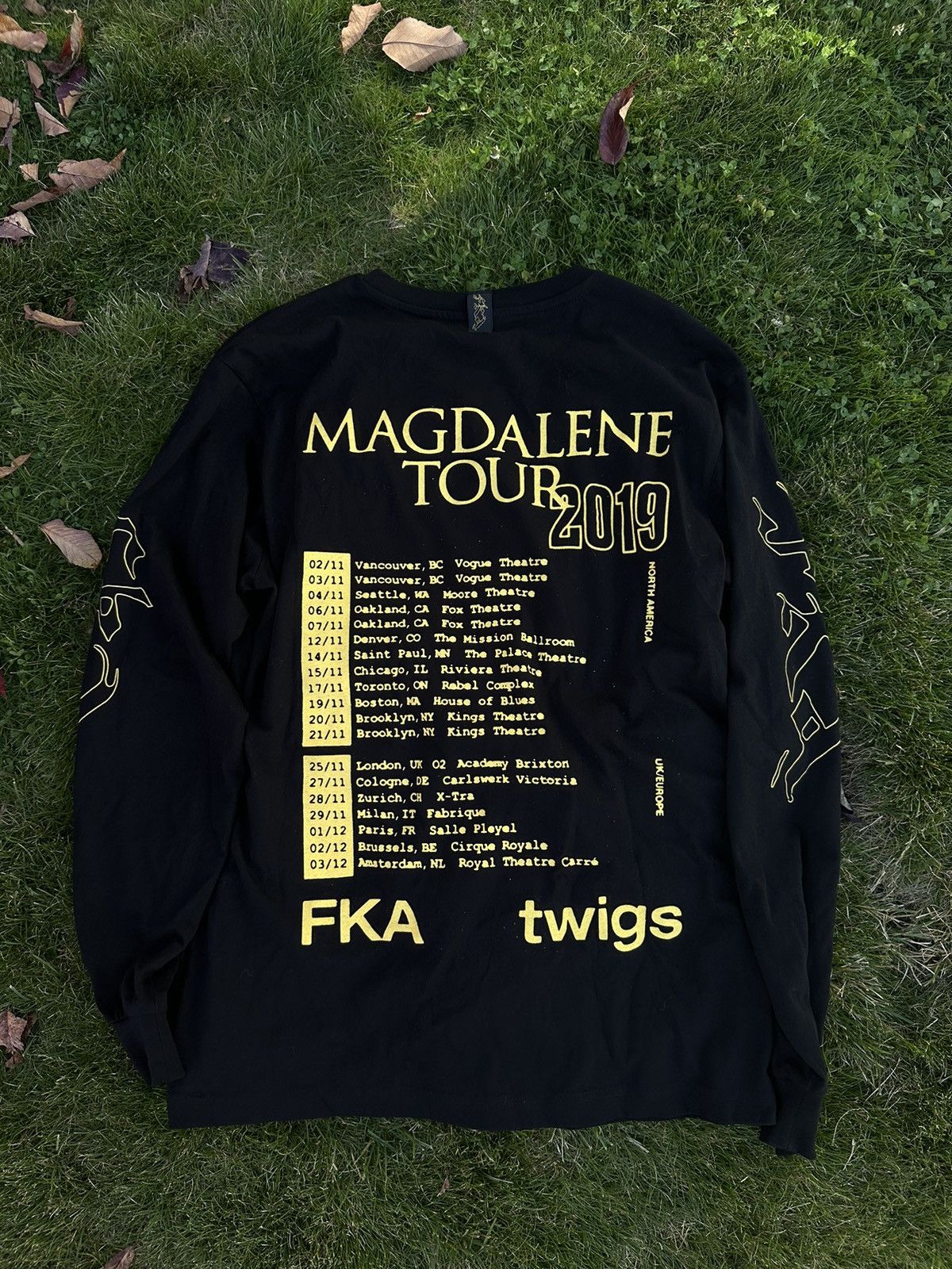 Band Tees FKA Twigs Longsleeve Size US L / EU 52-54 / 3 - 4 Thumbnail