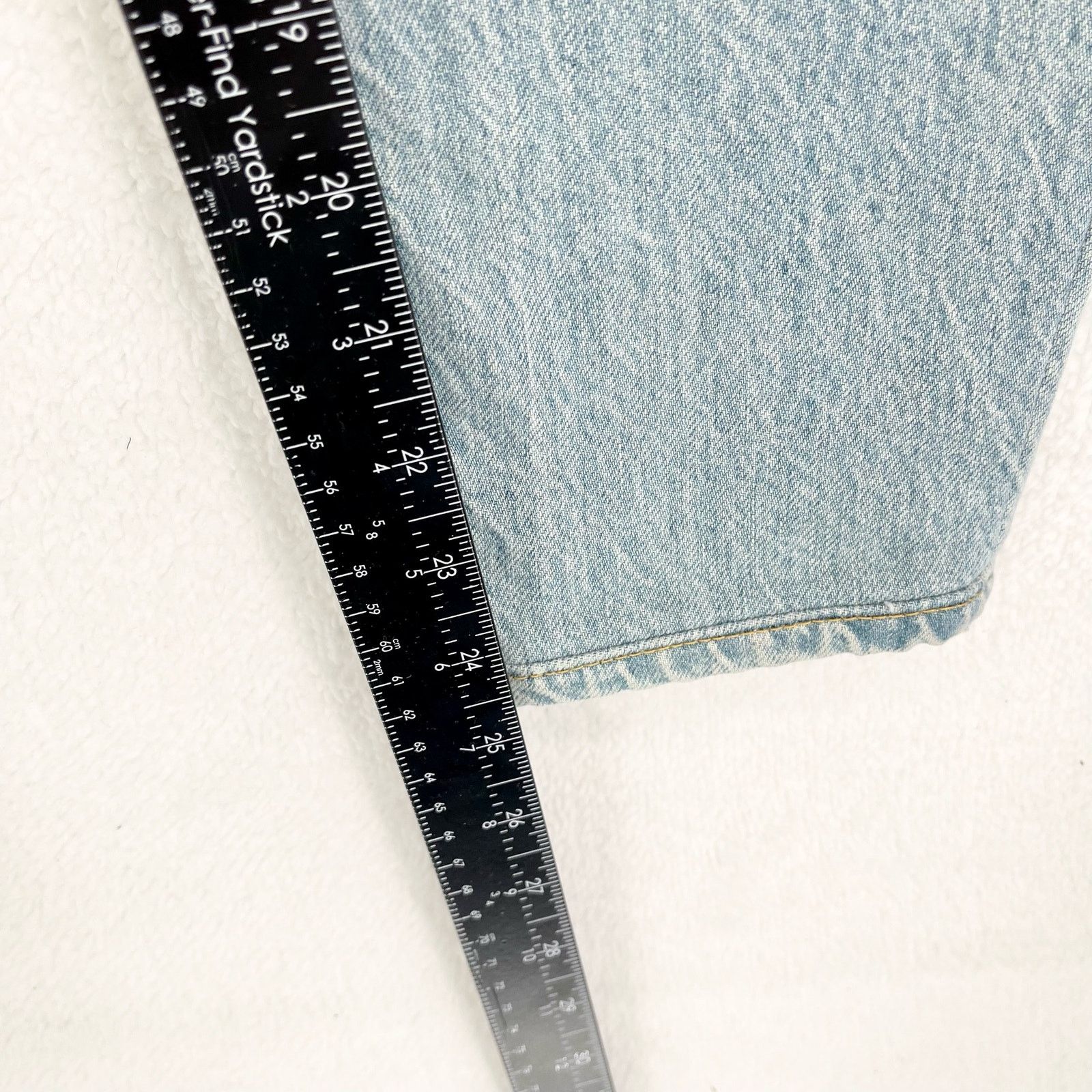 GRLFRND GRLFRND Karolina (6768) HighRise Straight Jeans Domenico 27 Size 27" / US 4 / IT 40 - 4 Thumbnail