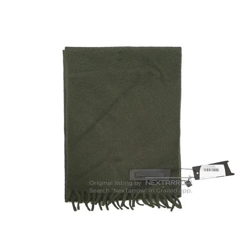 Prada Prada Cashmere Logo Fringe Scarf. Size ONE SIZE - 1 Thumbnail