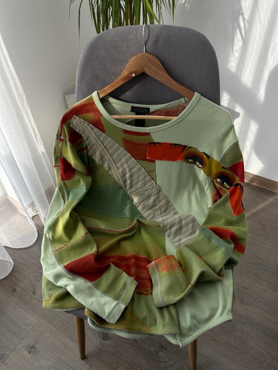 Japanese Brand × Vintage Vintage Custo Barcelona Printed Long Sleeve W’S Size M / US 6-8 / IT 42-44 - 8 Thumbnail