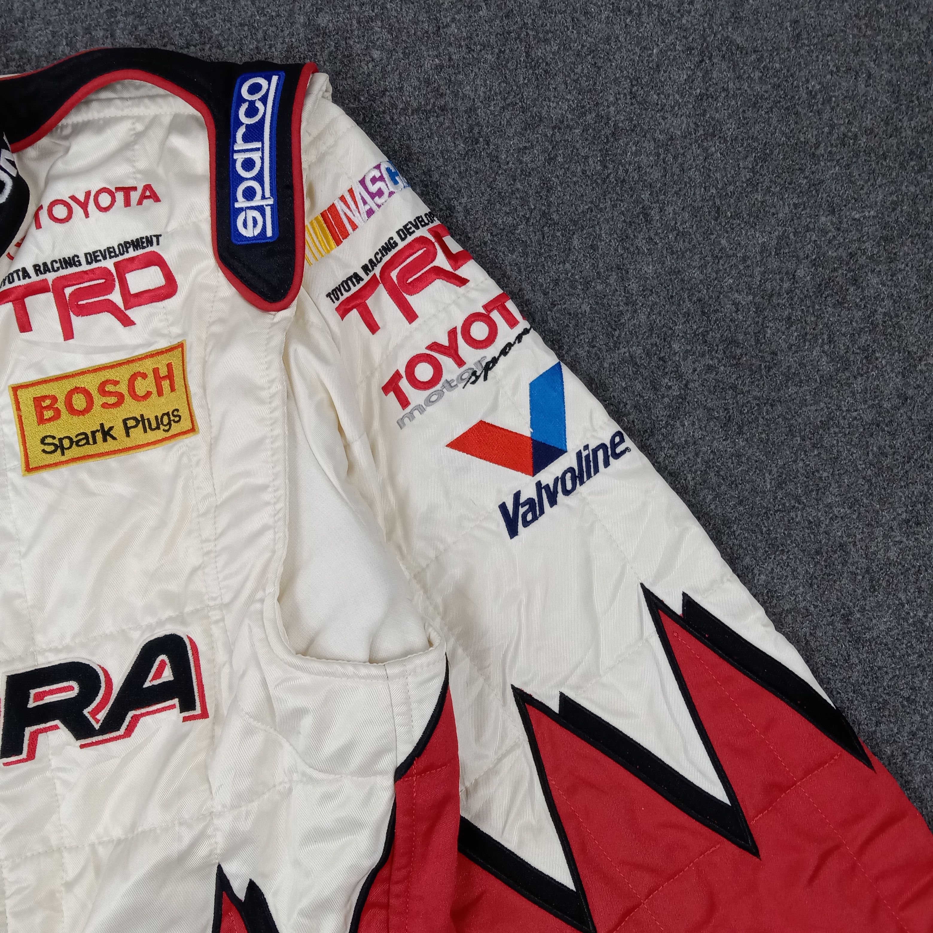 NASCAR × Tundra Sparco Tundra Toyota TRD Racing Motorsports Coverall Jacket Size US L / EU 52-54 / 3 - 7 Thumbnail