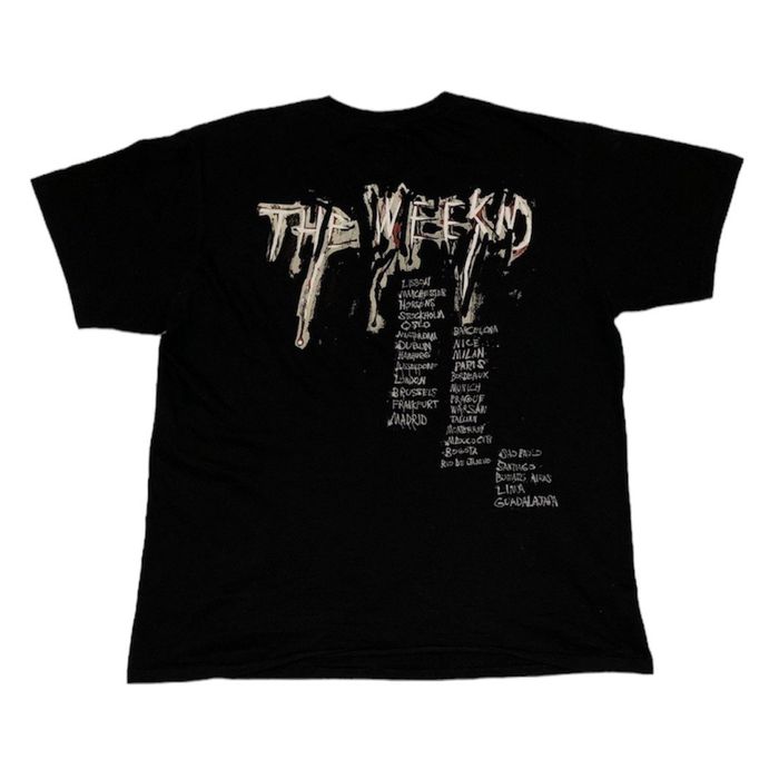 Tour Tee The Weeknd XO After Hours Til Dawn Europe Tour T Shirt | Grailed