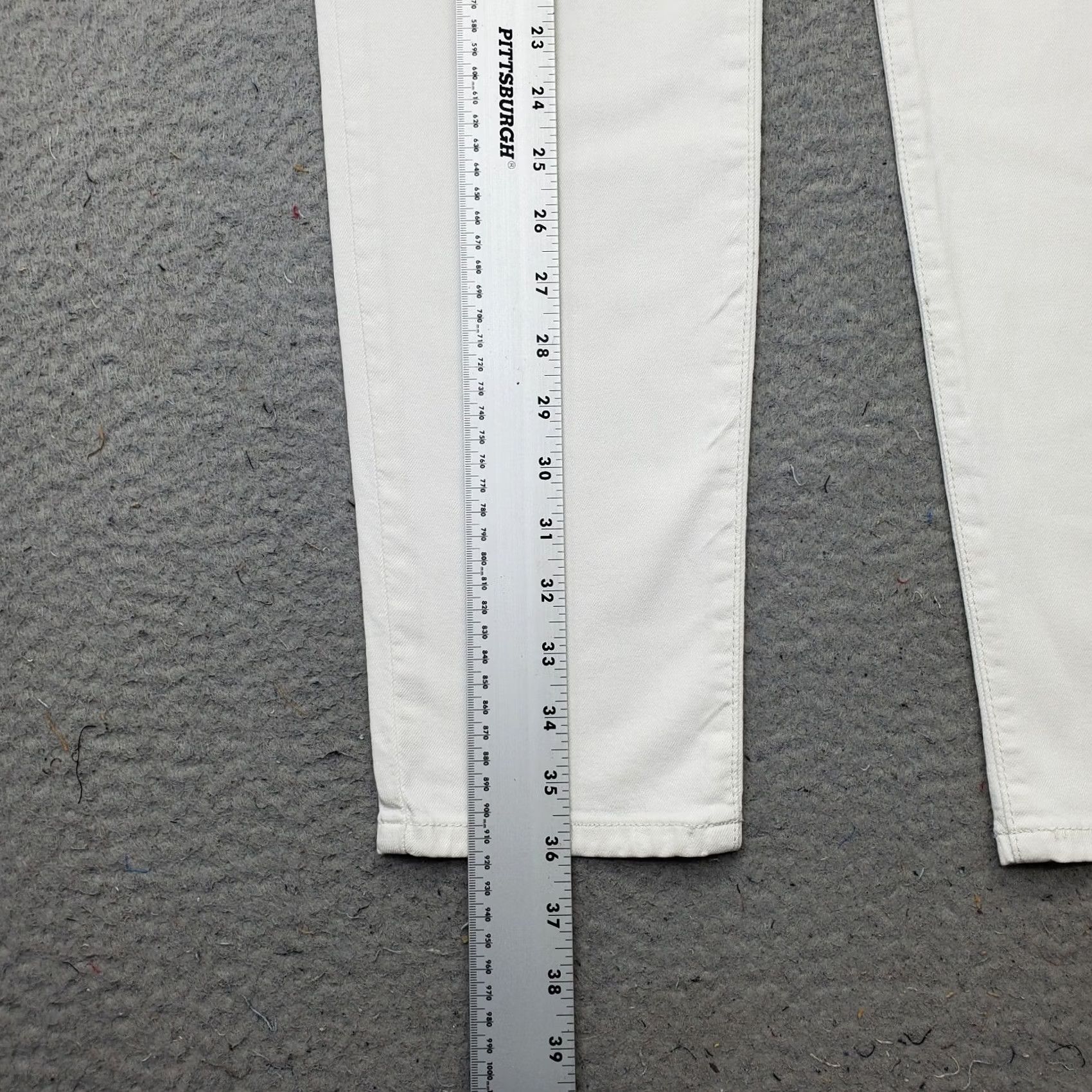 Vintage Joe's Jeans Womens 30 White Denim Americana Straight Leg Streetwear Jeans Size 30" / US 8 / IT 44 - 3 Thumbnail