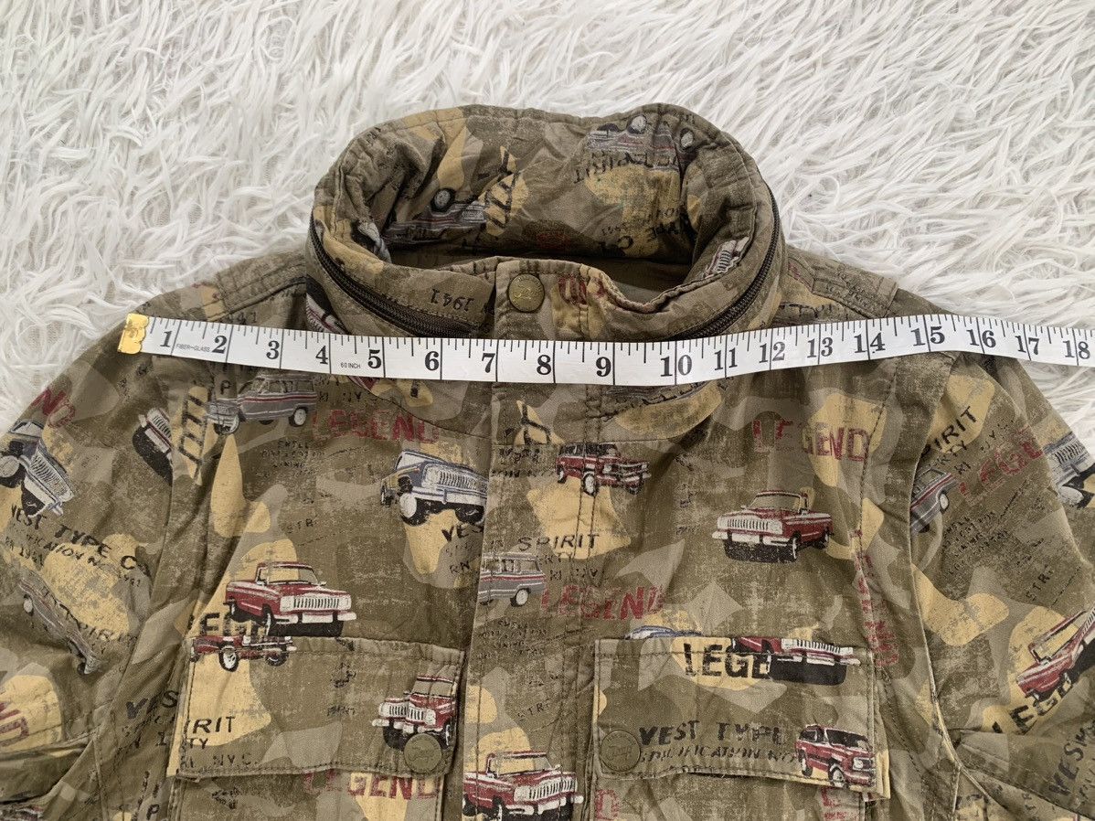 Jeep Full print jeep spirit jacket detachable sleeve Size US S / EU 44-46 / 1 - 15 Thumbnail