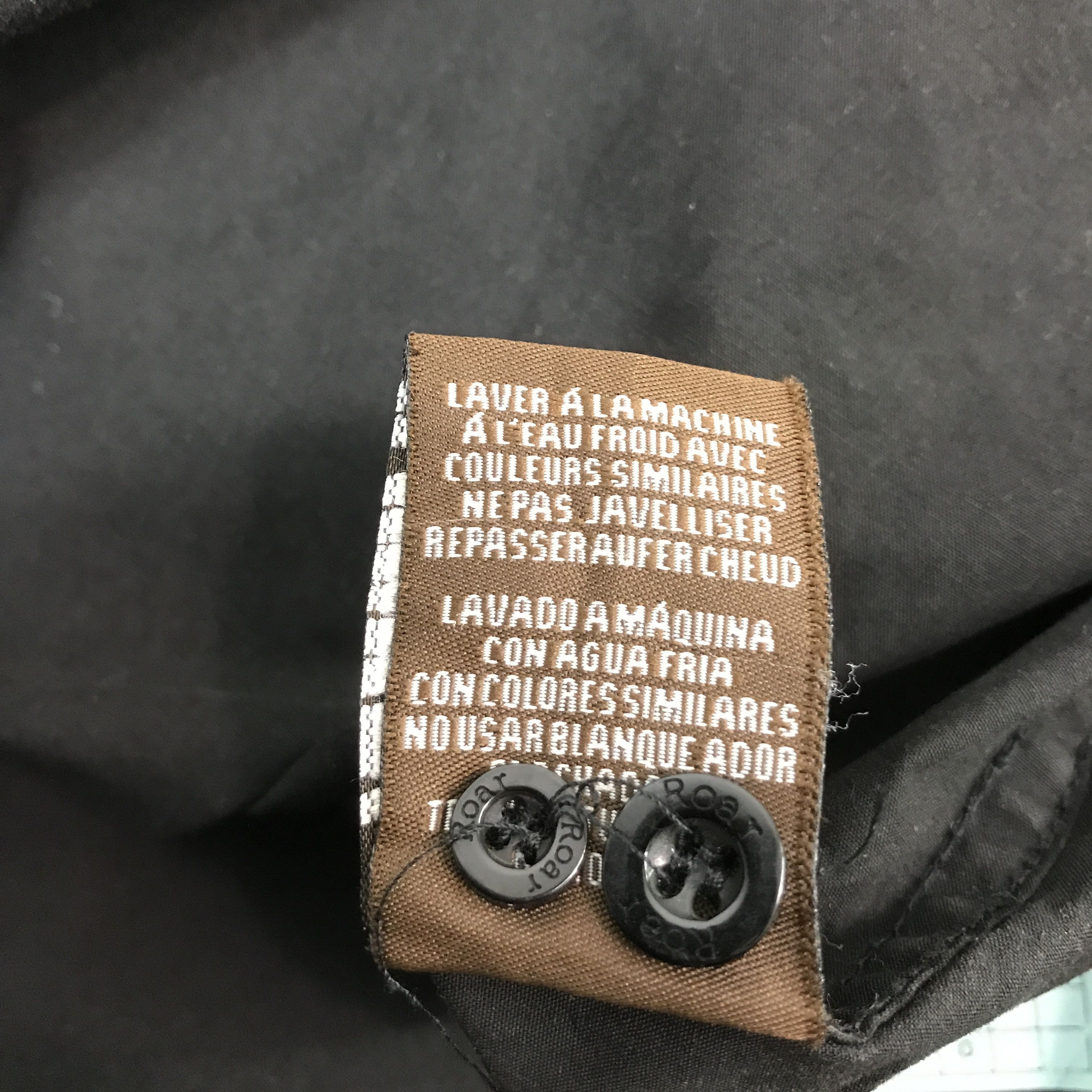 If Six Was Nine × Japanese Brand × Roar ROAR BLACK DESIGN BUTTON UP SHIRT Size US L / EU 52-54 / 3 - 13 Thumbnail