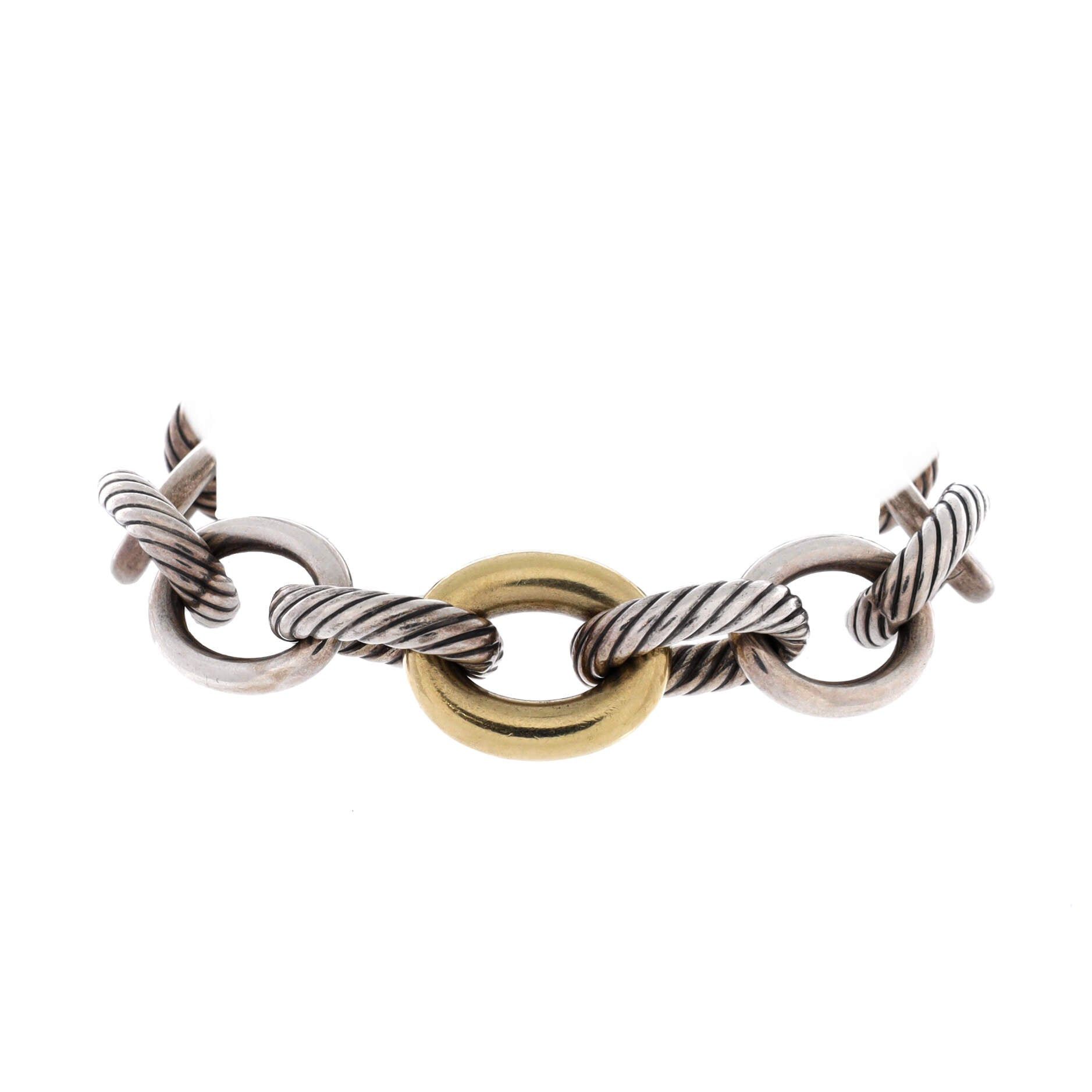 David Yurman Oval Link Bracelet Size ONE SIZE - 1 Thumbnail