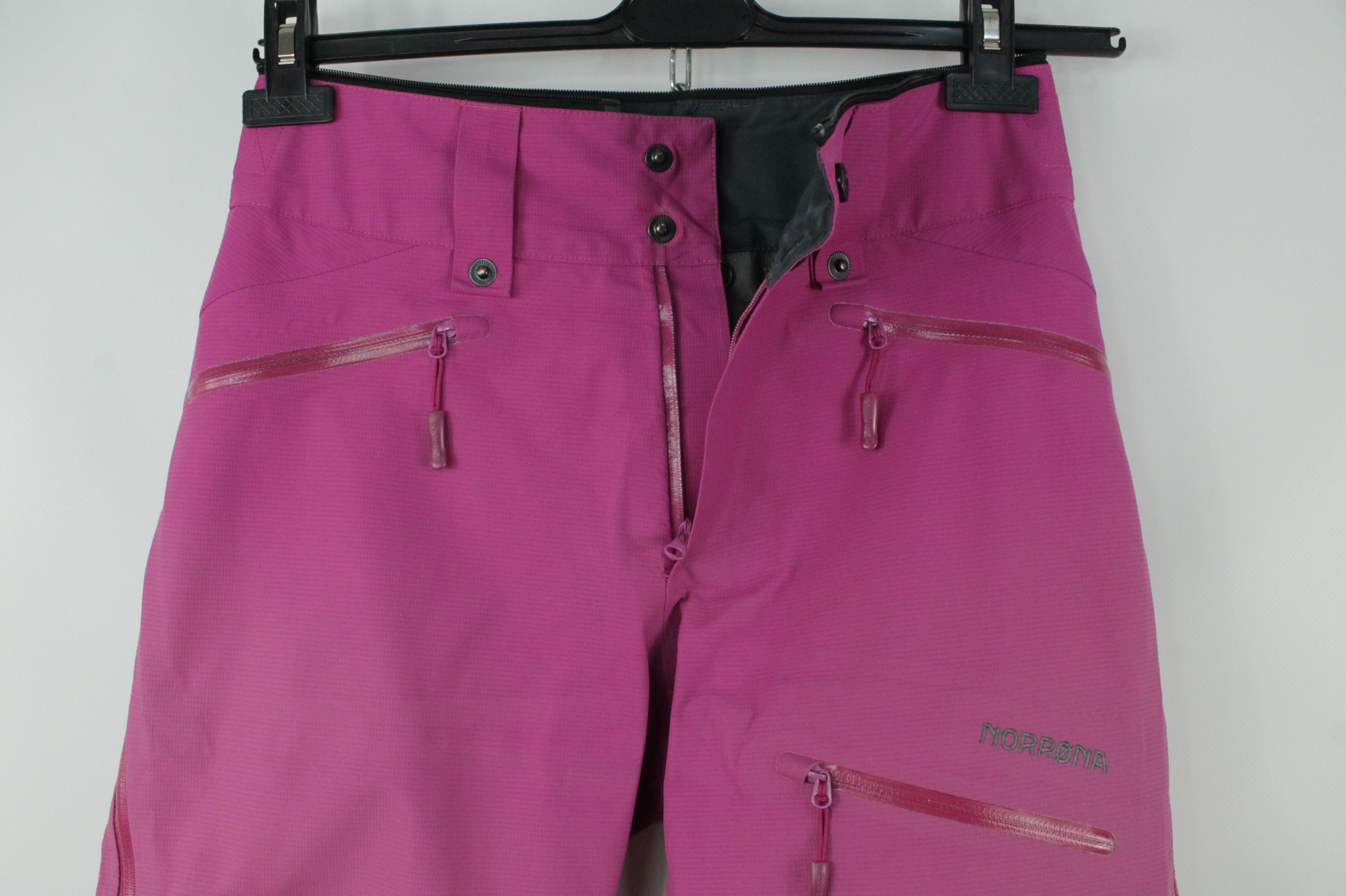 Norrona Norrona Narvik Gore-Tex Perfomance Shell Pants Women's Pink Size 25" / US 0 / IT 36 - 2 Thumbnail