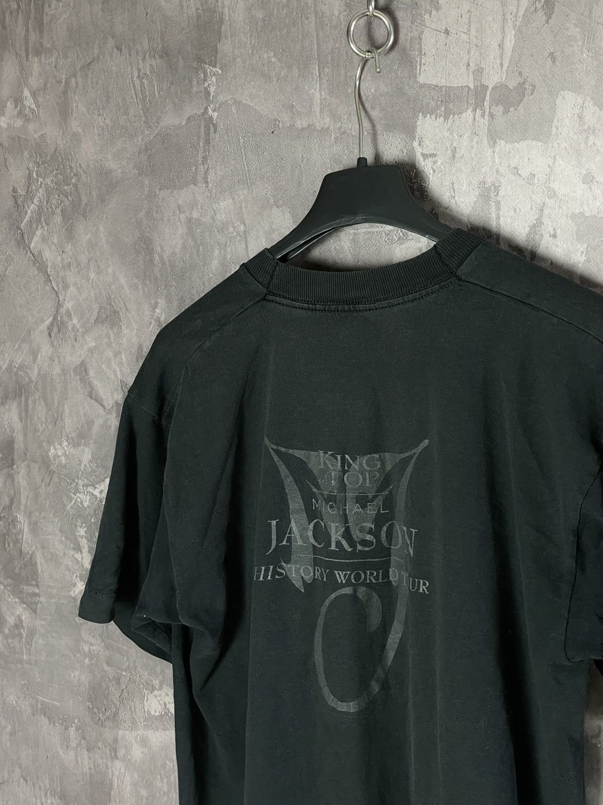 Band Tees × Michael Jackson × Vintage Michael Jackson 1996 vintage history world tour tee Size US M / EU 48-50 / 2 - 9 Thumbnail