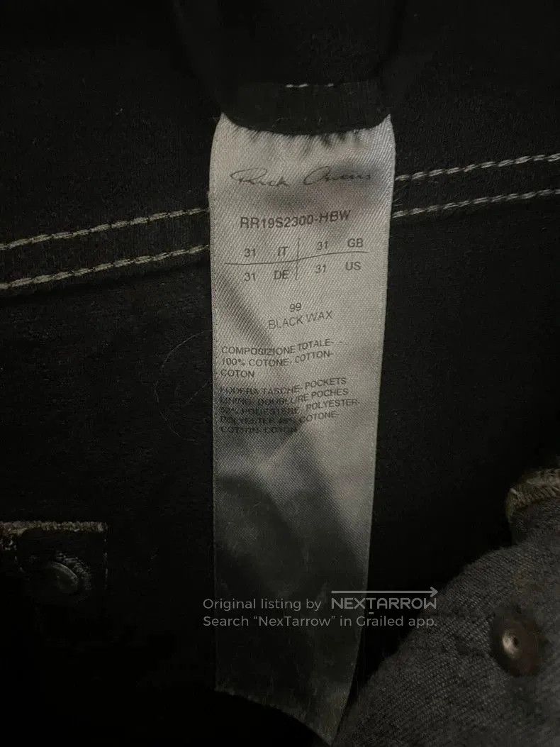 Rick Owens Rick Owens ss19 babel black waxed shorts. Size US 31 - 5 Thumbnail