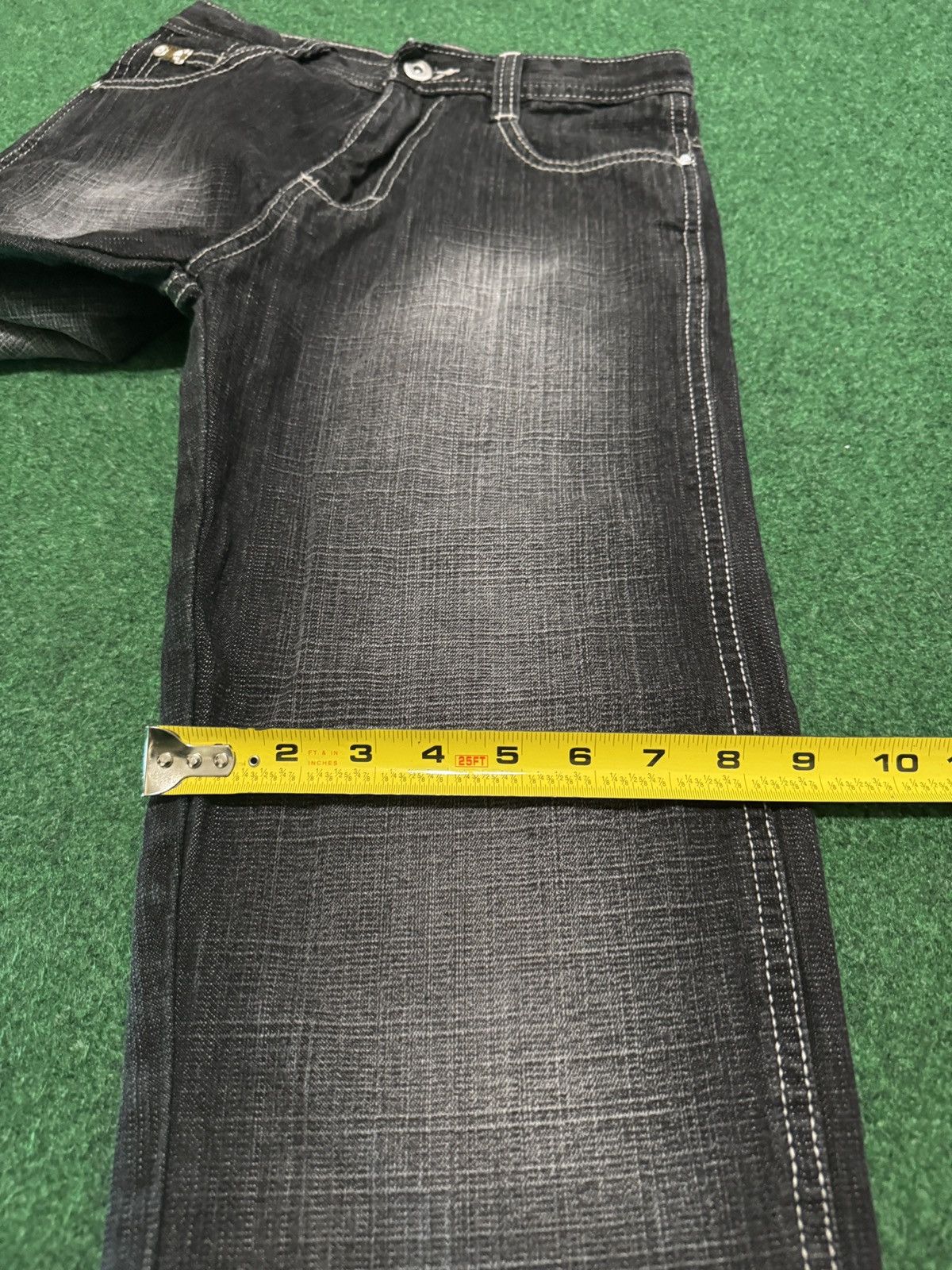 Southpole Y2K Southpole Baggy Hip Hop Grunge 27x25 Black Jeans Size 27" / US 4 / IT 40 - 8 Thumbnail