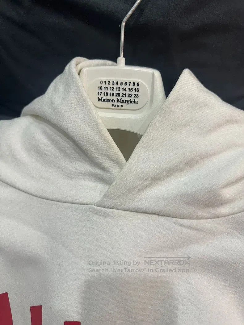 Maison Margiela Maison Margiela Tape Logo Hoodie Classic Style. Size US L / EU 52-54 / 3 - 4 Thumbnail