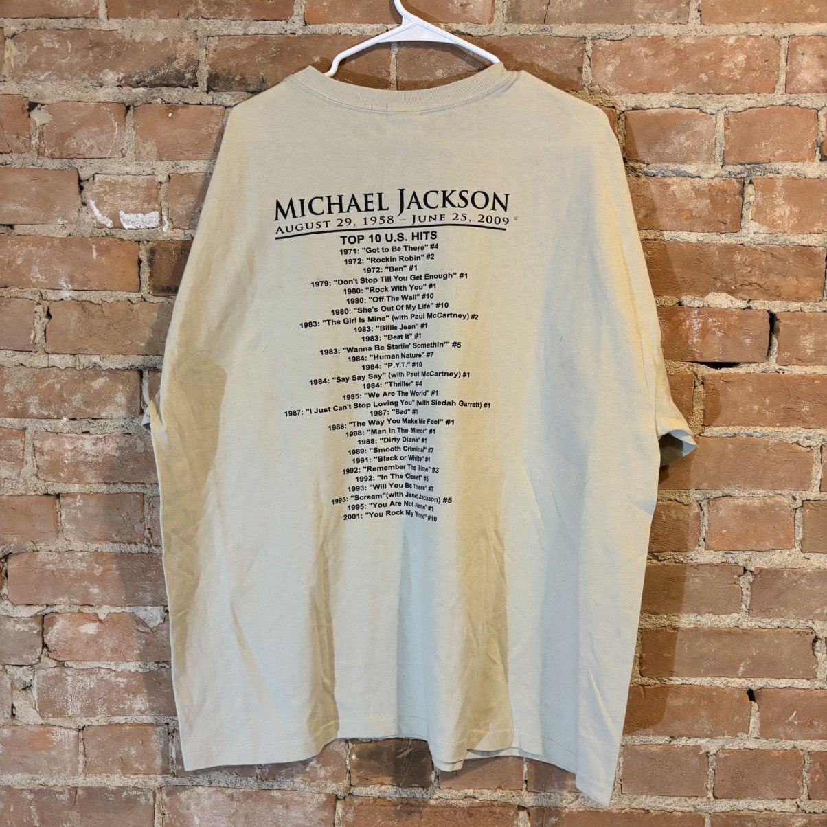 Other $70 2009 Michael Jackson Memorial Double Sided Tshirt Size US XXL / EU 58 / 5 - 3 Thumbnail