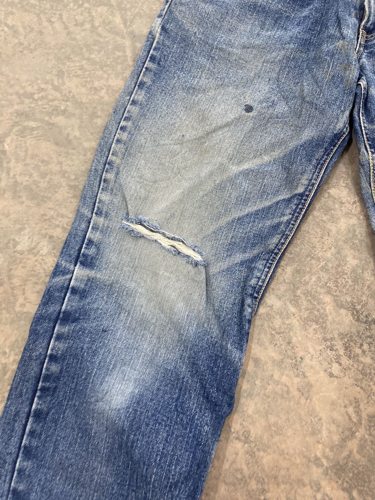 Edwin EDWIN JAPAN NO 403 WASHED BLUE JEANS Size US 35 - 4 Thumbnail