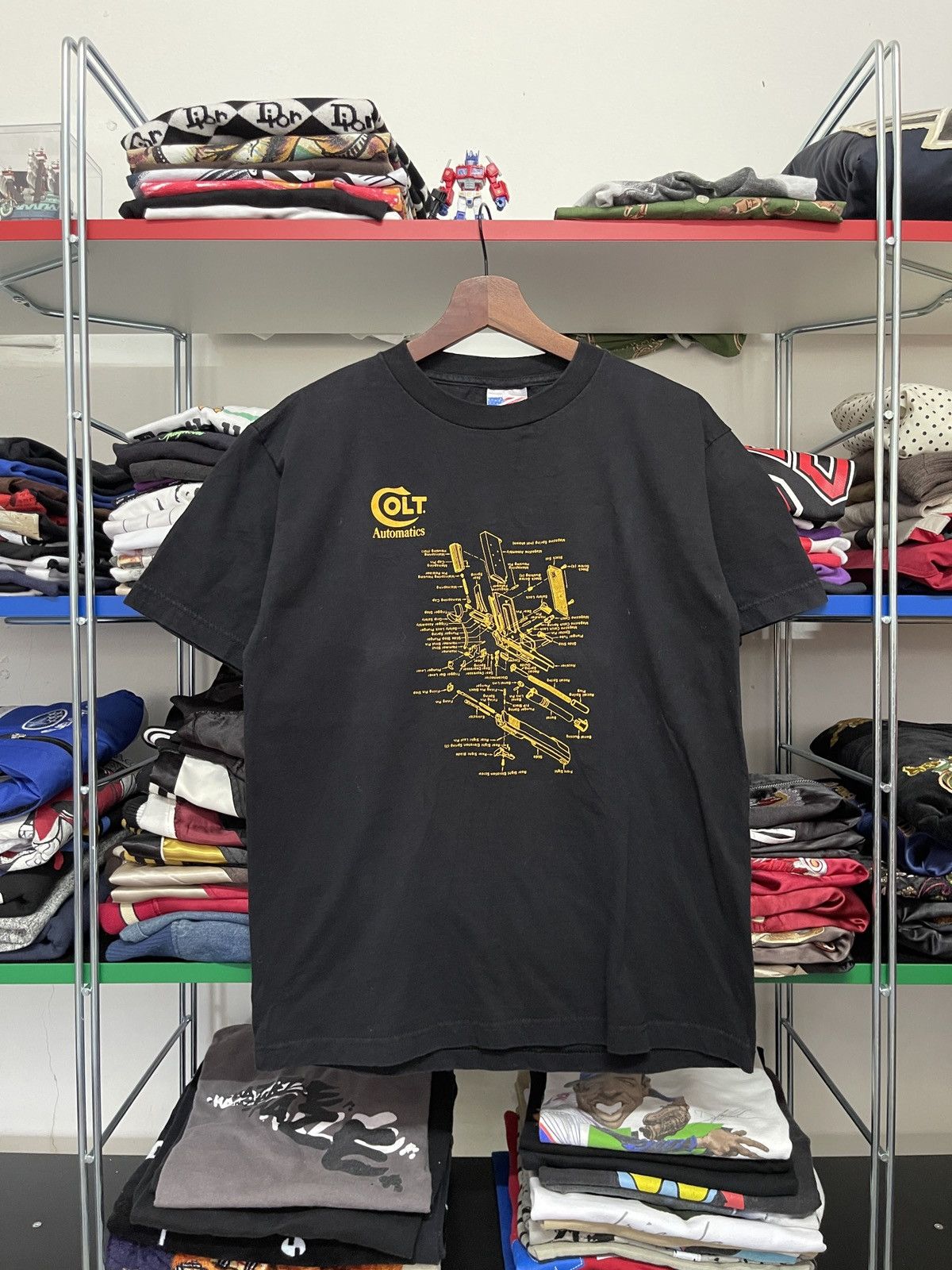 Vintage Vintage Colts Automatics Anatomy Kings Gun Works Tee Size US M / EU 48-50 / 2 - 1 Thumbnail