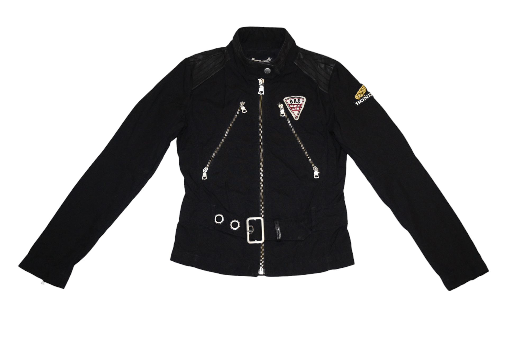 Honda Vtg GAS x Honda Burn Out Drag-race gas ignition system jkt Size M / US 6-8 / IT 42-44 - 4 Thumbnail
