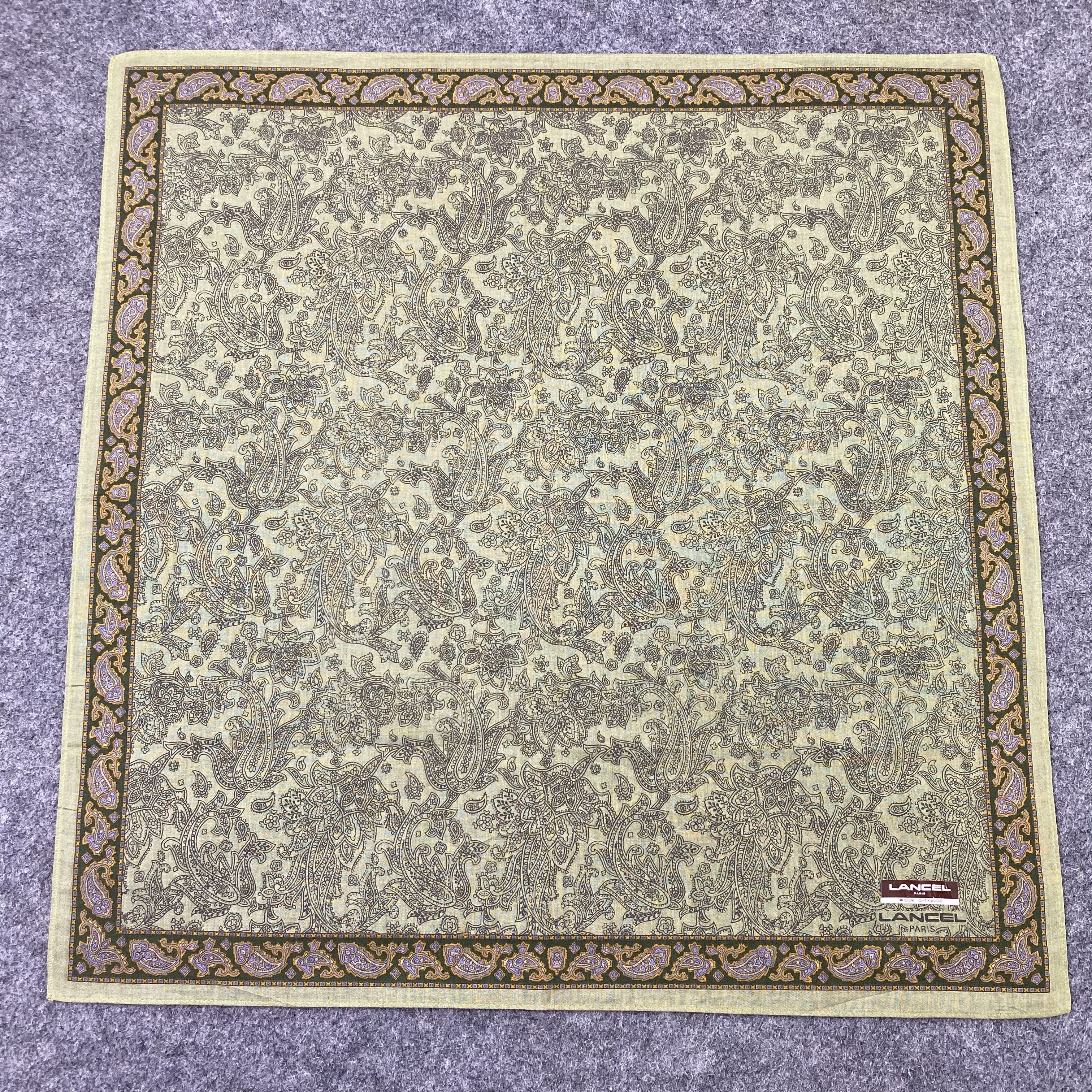 Lancel Lancel Handkerchief Neckerchief Bandana-B1719 Size ONE SIZE - 3 Thumbnail