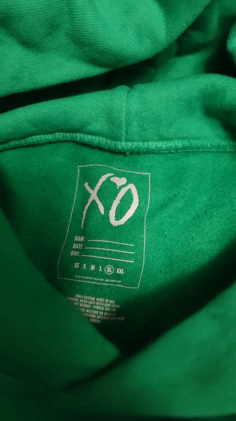 The Weeknd The Weeknd São Paulo Brazil XO Hoodie Size US XL / EU 56 / 4 - 2 Thumbnail