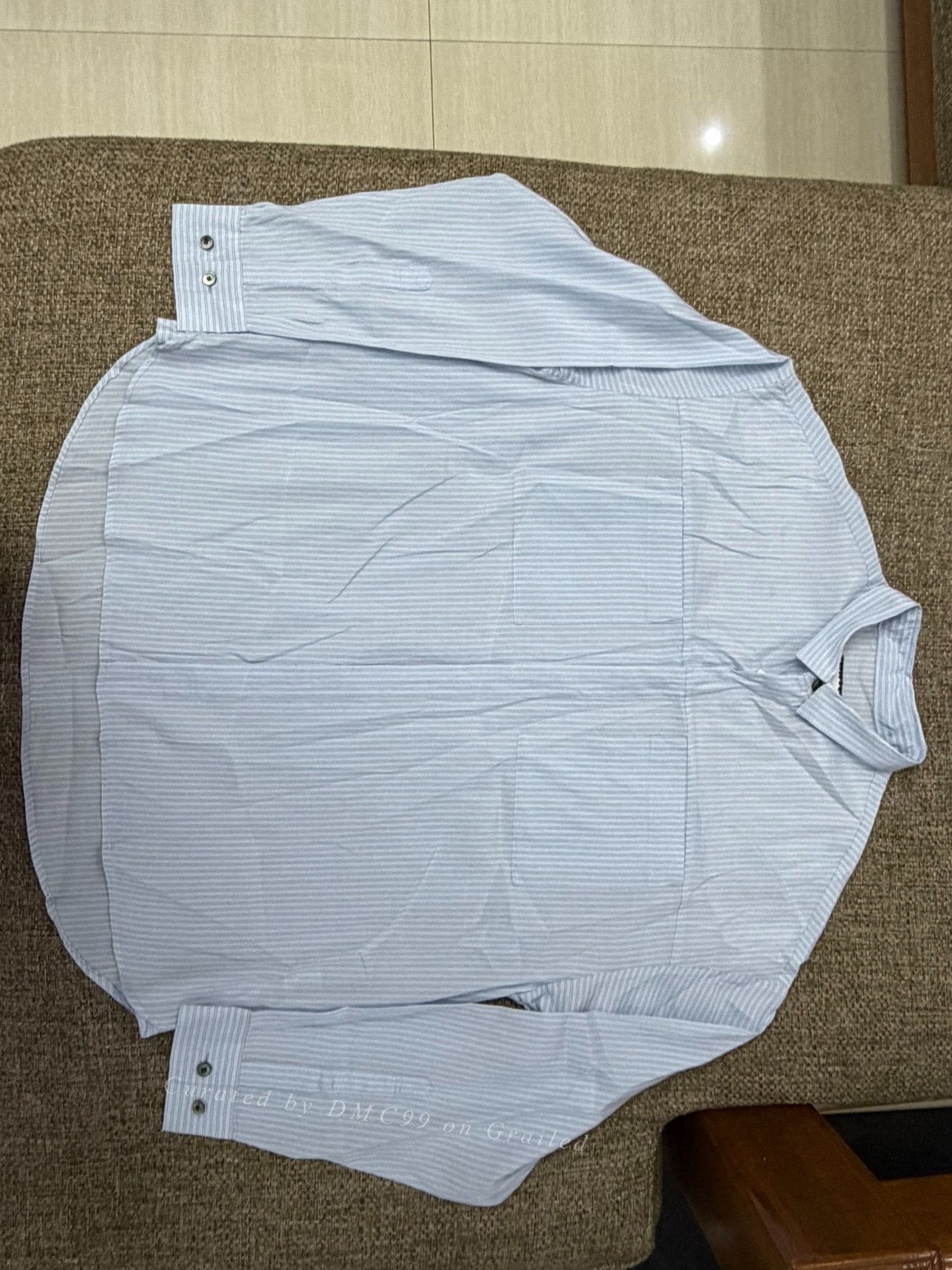 blurhms humoresque Silk Striped Shirt Size US M / EU 48-50 / 2 - 1 Thumbnail