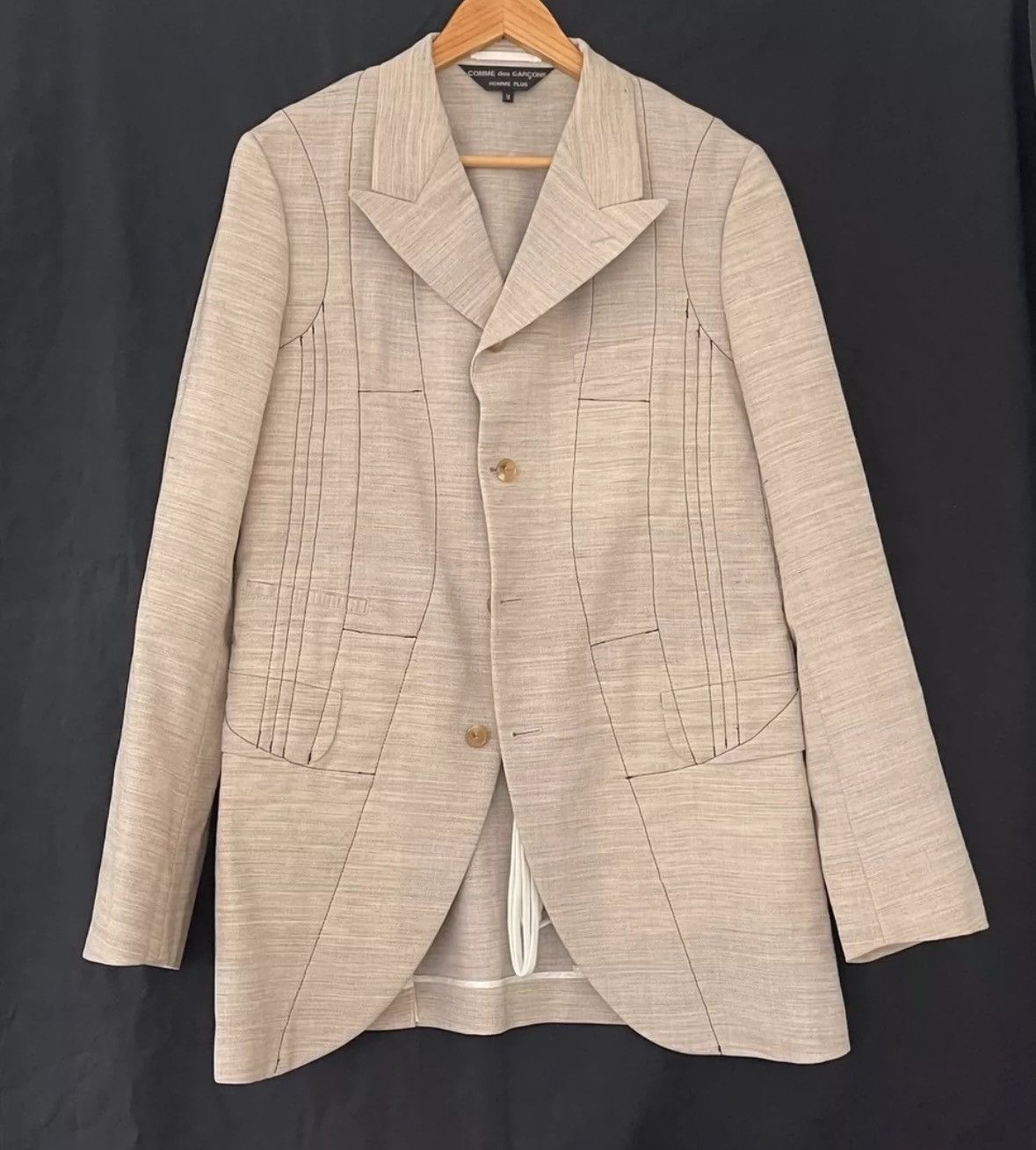 Comme des Garcons Double sided long suit 2412-Nextarrow Size US M / EU 48-50 / 2 - 3 Thumbnail