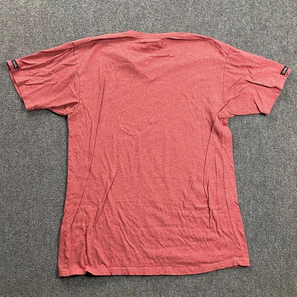 Crooks & Castles Crooks & Castles Shirt Men's Large Red V-Neck 100% Cotton L Size US L / EU 52-54 / 3 - 6 Thumbnail