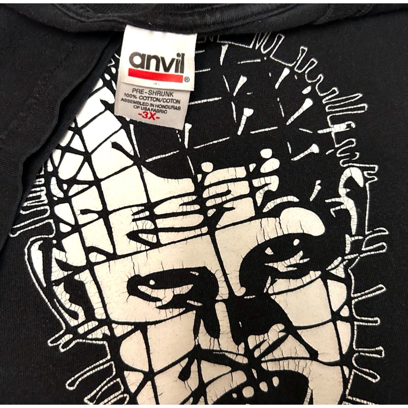 Anvil VINTAGE Hellraiser Pinhead Acupuncture Is A B*tch VTG Shirt Mens 3XL Horror Shirt Size US XXL / EU 58 / 5 - 2 Thumbnail