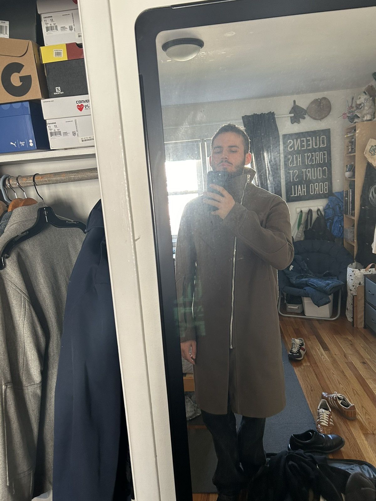 Rick Owens Rick Owens Gary coat Size US S / EU 44-46 / 1 - 10 Thumbnail
