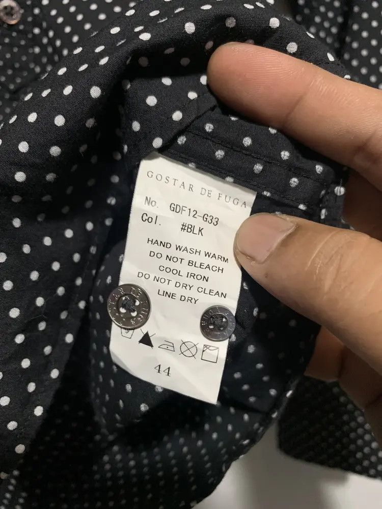 GOSTAR DE FUGA Gostar De Fuga gothic polka dot button down shirt LGB style Size US S / EU 44-46 / 1 - 12 Thumbnail