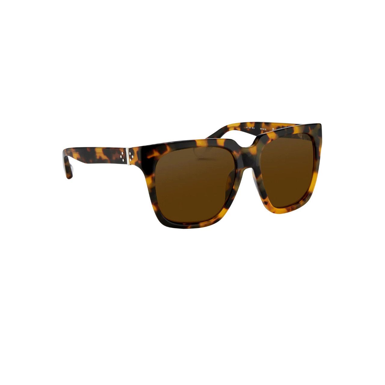 Ann Demeulemeester Ann Demeulemeester Sunglasses Oversized Tortoise and Brown Size ONE SIZE - 2 Thumbnail