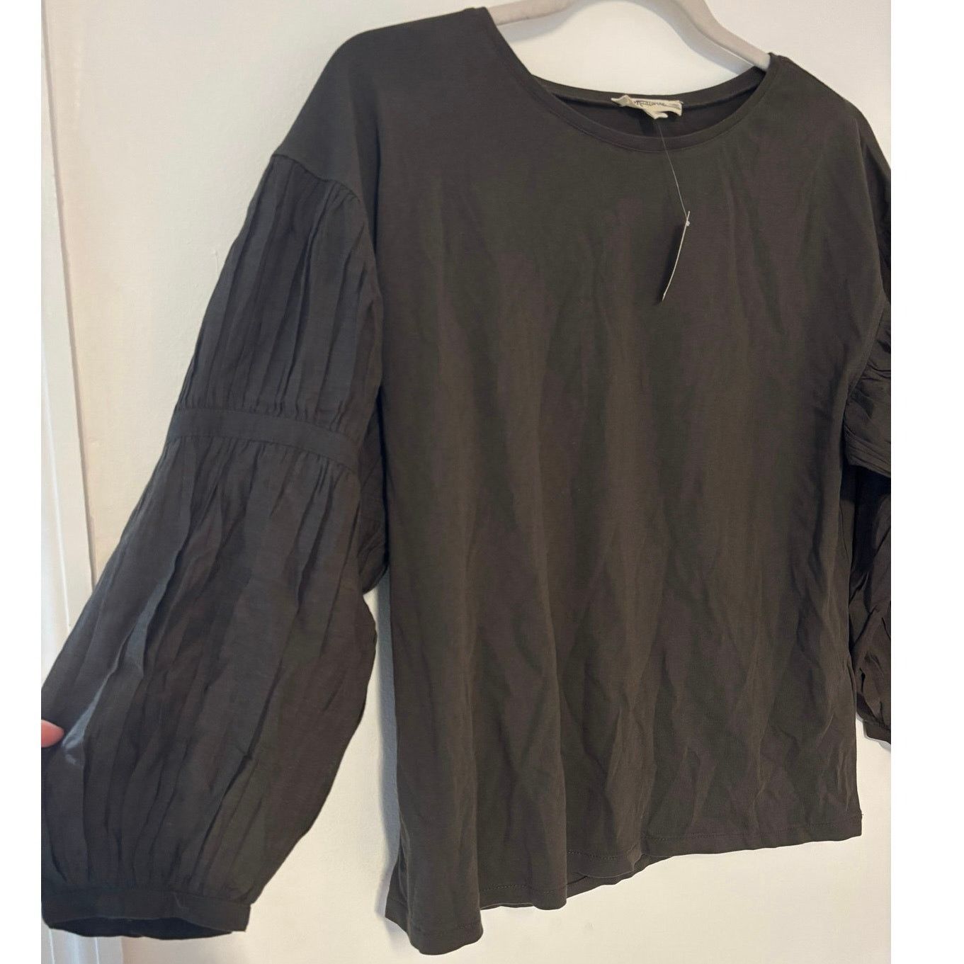 Madewell NWT Madewell Puff-Sleeve Drop-Shoulder Knit Top Size Small Size S / US 4 / IT 40 - 4 Thumbnail