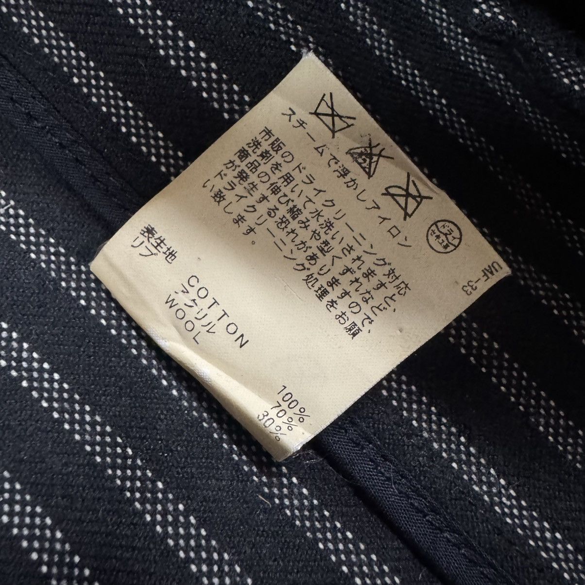 United Arrows Vtg🔥Green Label Relaxing United Arrows Striped Denim Jacket Size US L / EU 52-54 / 3 - 19 Thumbnail