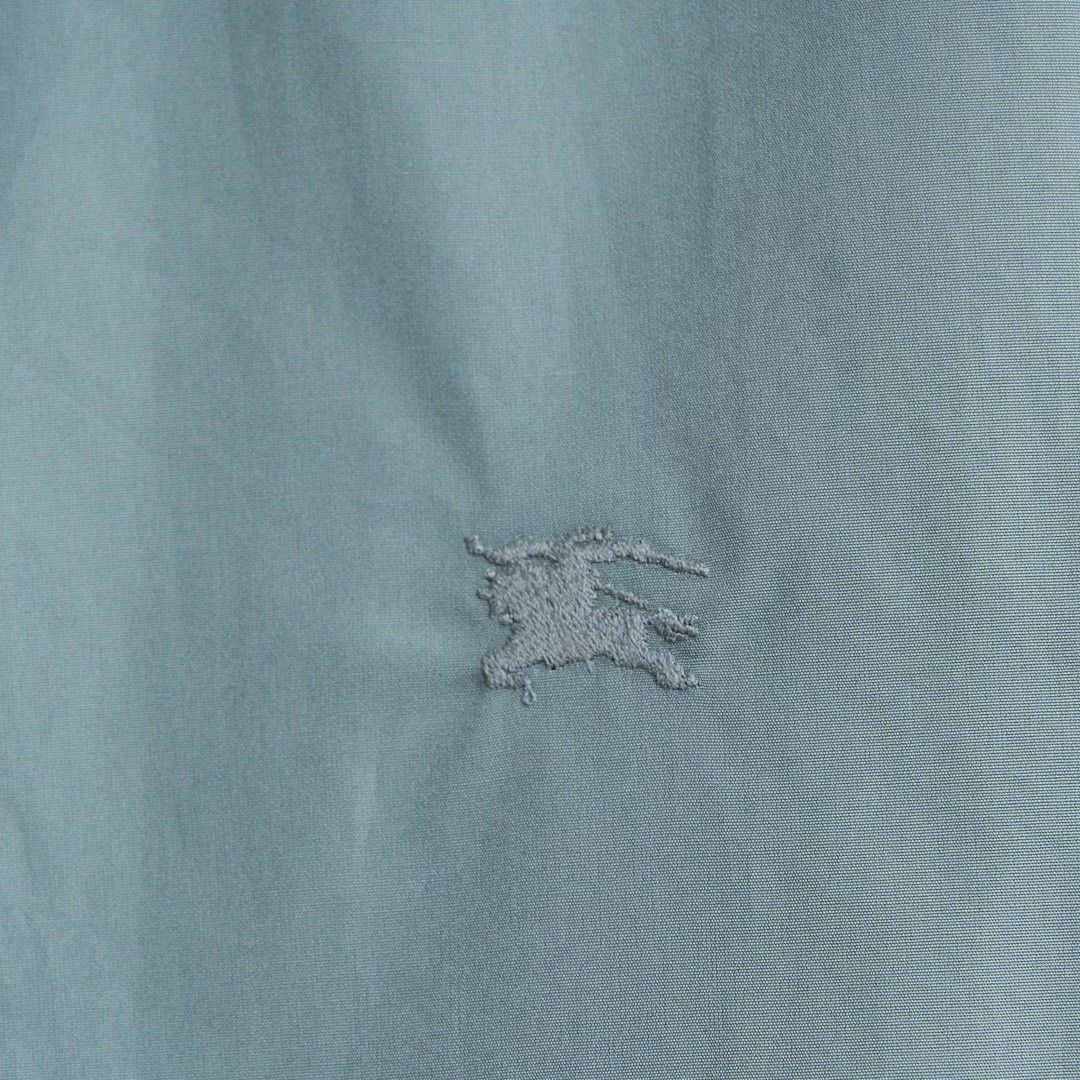 Burberry Burberry Men's Check Embroidered Shirt Size US M / EU 48-50 / 2 - 5 Thumbnail
