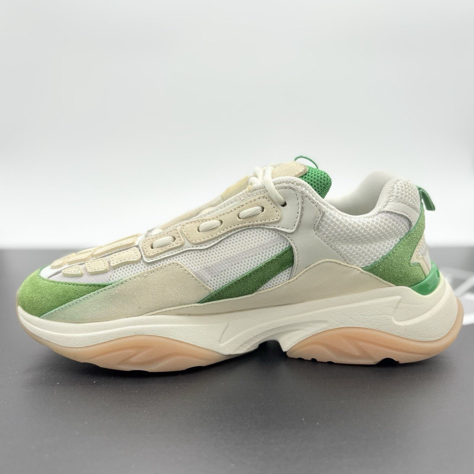 Amiri Amiri Bone Runner ' Tennis Green ' | SUPER CLEAN! Size US 12 / EU 45 - 4 Thumbnail