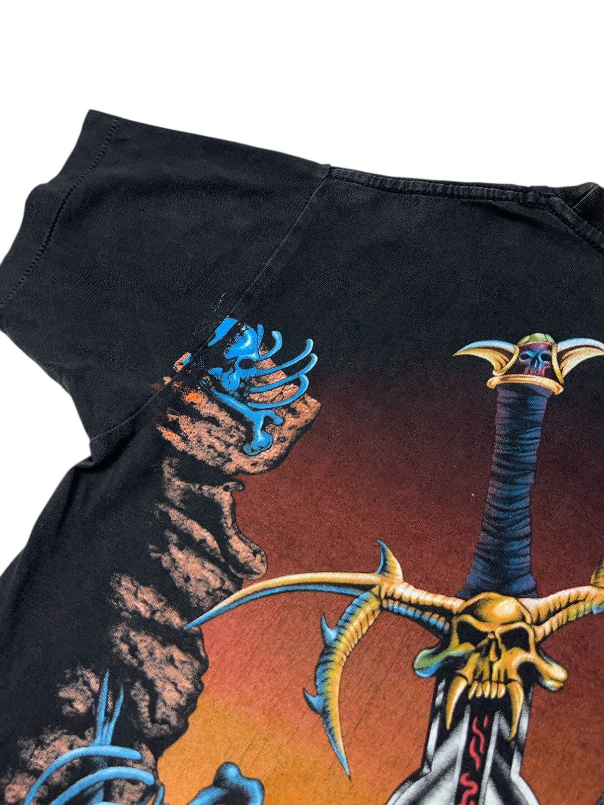 Band Tees Vintage 1997 Megadeth Faded Band T-shirt Travis Scott rare Size US S / EU 44-46 / 1 - 12 Thumbnail