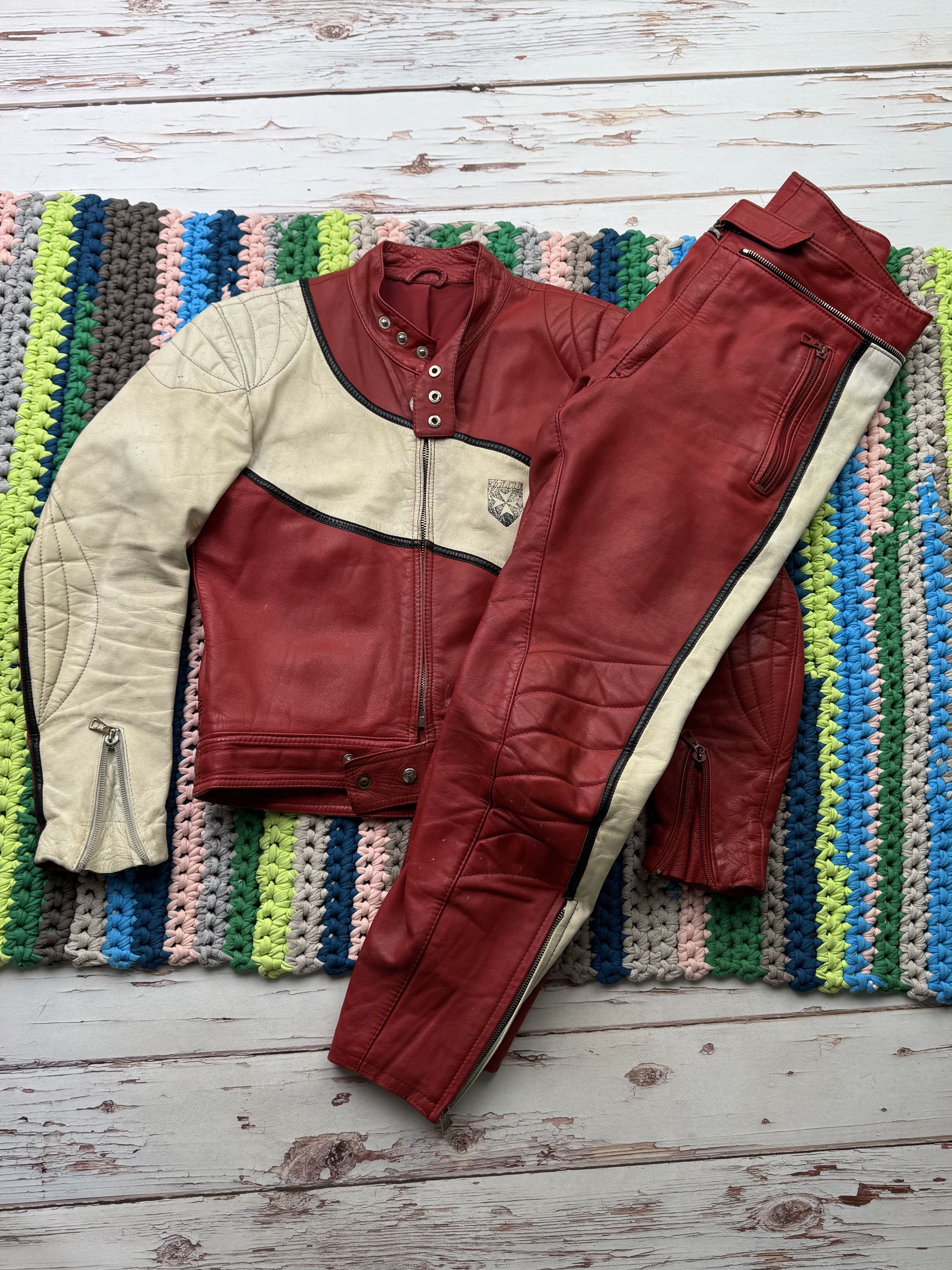 Genuine Leather × MOTO Vintage made in France leather pants | Grailed