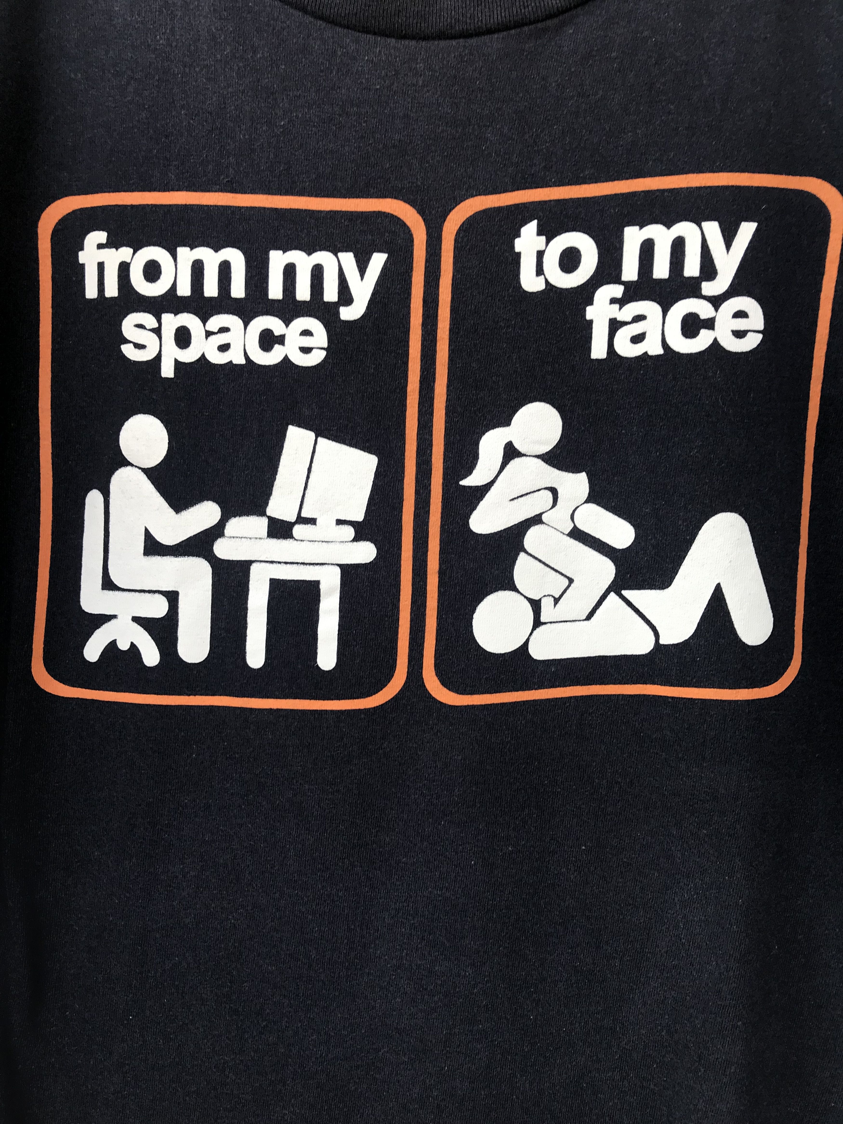Japanese Brand Super Rare Vintage Parody PornStar Tees Size US L / EU 52-54 / 3 - 2 Thumbnail