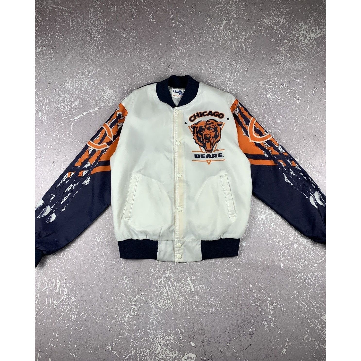 Chalk Line Vintage USA Y2K NFL Chalk line Chicago Bears Bomber Jacket Size US M / EU 48-50 / 2 - 3 Thumbnail