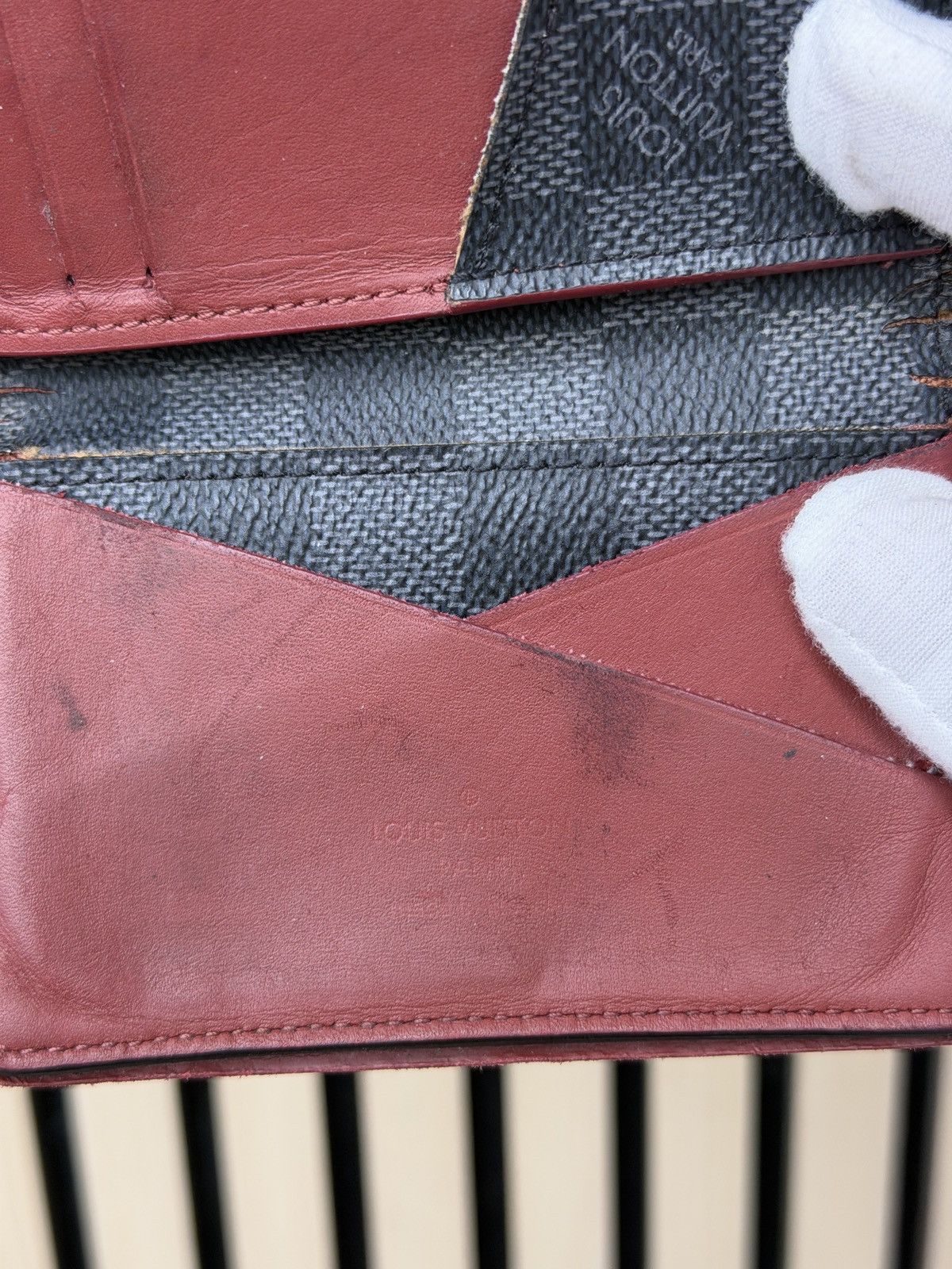 Louis Vuitton Louis Vuitton Bordeaux Damier Graphite Canvas Pocket Size ONE SIZE - 14 Thumbnail