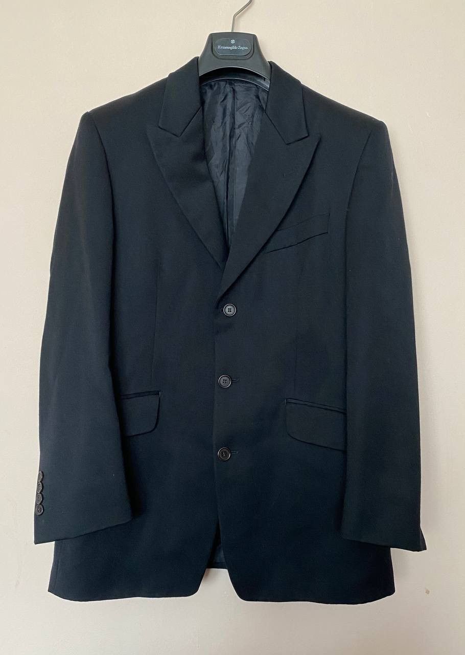 Yves Saint Laurent Vintage Yves Saint Laurent Single Breasted Blazer Jacket YSL Size 48R - 1 Thumbnail