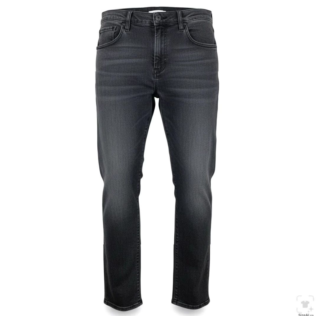 Lucky Brand Lucky Brand 110 Slim Jeans Mens 36x32 Gray Charcoal Wash Zip Fly Slim Skinny Denim Pants Size US 36 / EU 52 - 2 Thumbnail